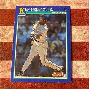 Ken Griffey Jr. Mariners Baseball Card
